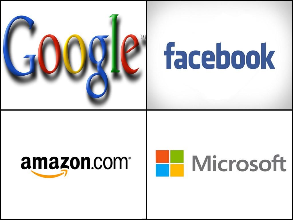 Google Facebook Amazon Microsoft logo